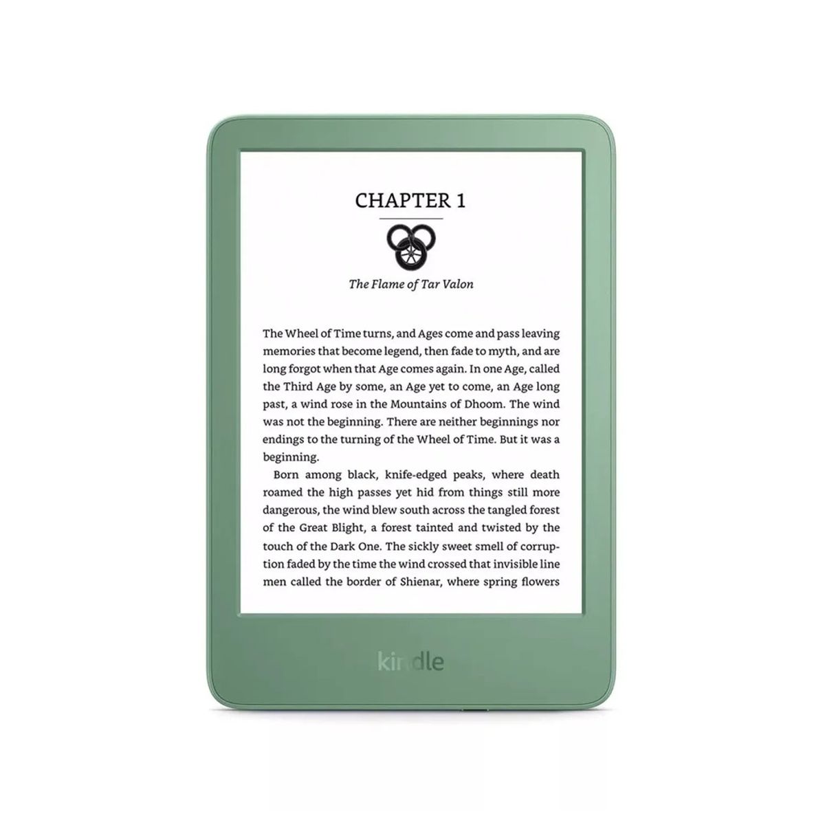 AMAZON - Lector Amazon Kindle 6″ 16GB E-Reader Pantalla E-Ink 300 ppi Luz Ajustable WiFi Matcha