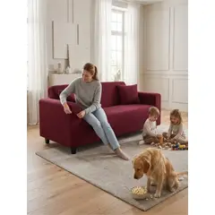 GENERICO - Funda Cuadrillé para Sofá Renueva Tu Living 1 Cuerpo