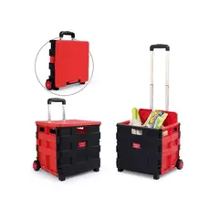 GENERICO - Carrito De Compras Plegable Portatil