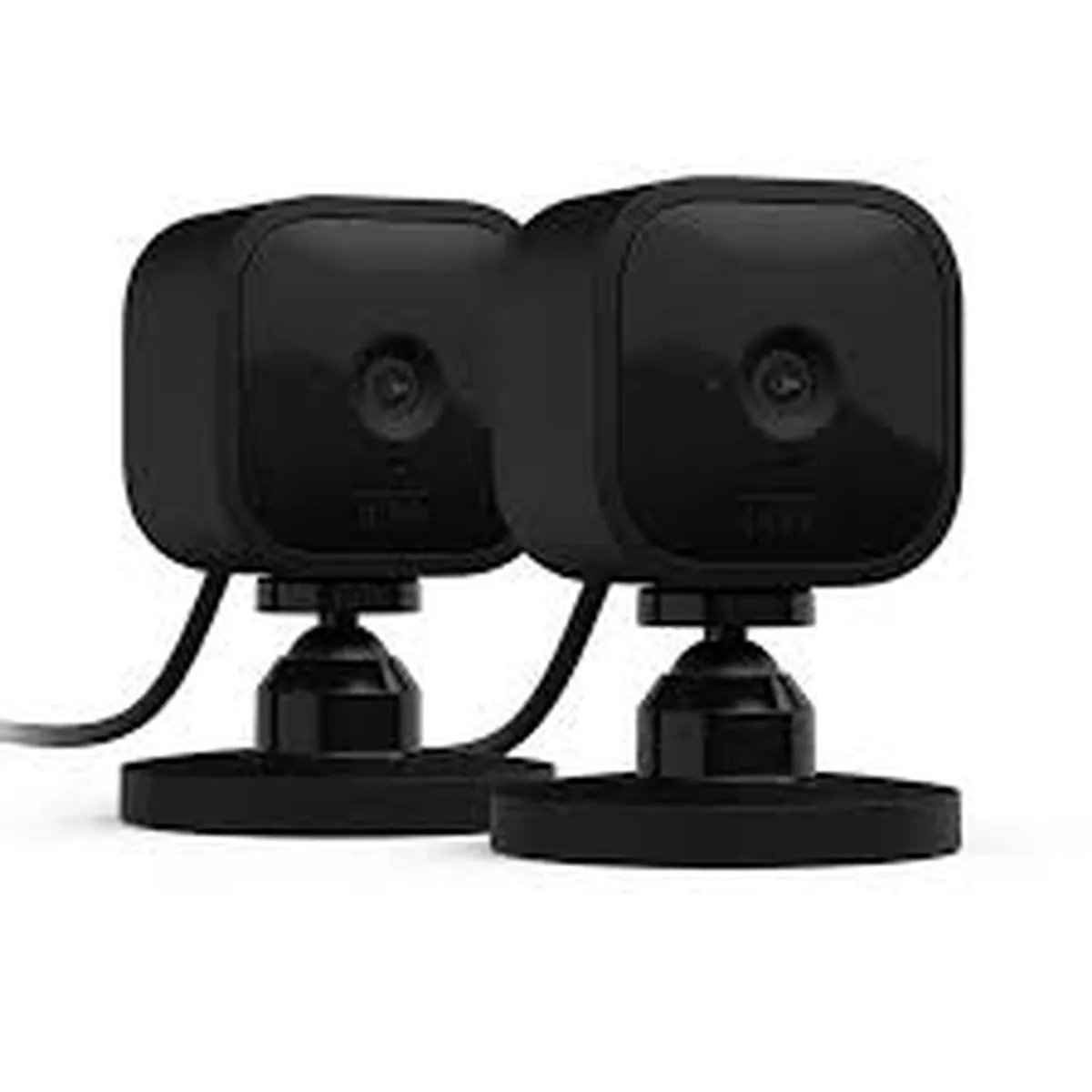 BLINK - Pack de 2 Camaras De Seguridad Blink Mini Compatibles Con Alexa Negro