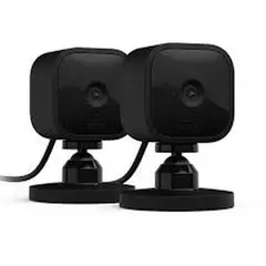 BLINK - Pack de 2 Camaras De Seguridad Mini Compatibles Con Alexa Negro
