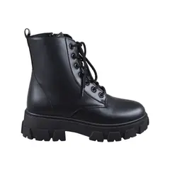 GENERICO - Bota Combat Plataforma Cierre Lateral Mujer