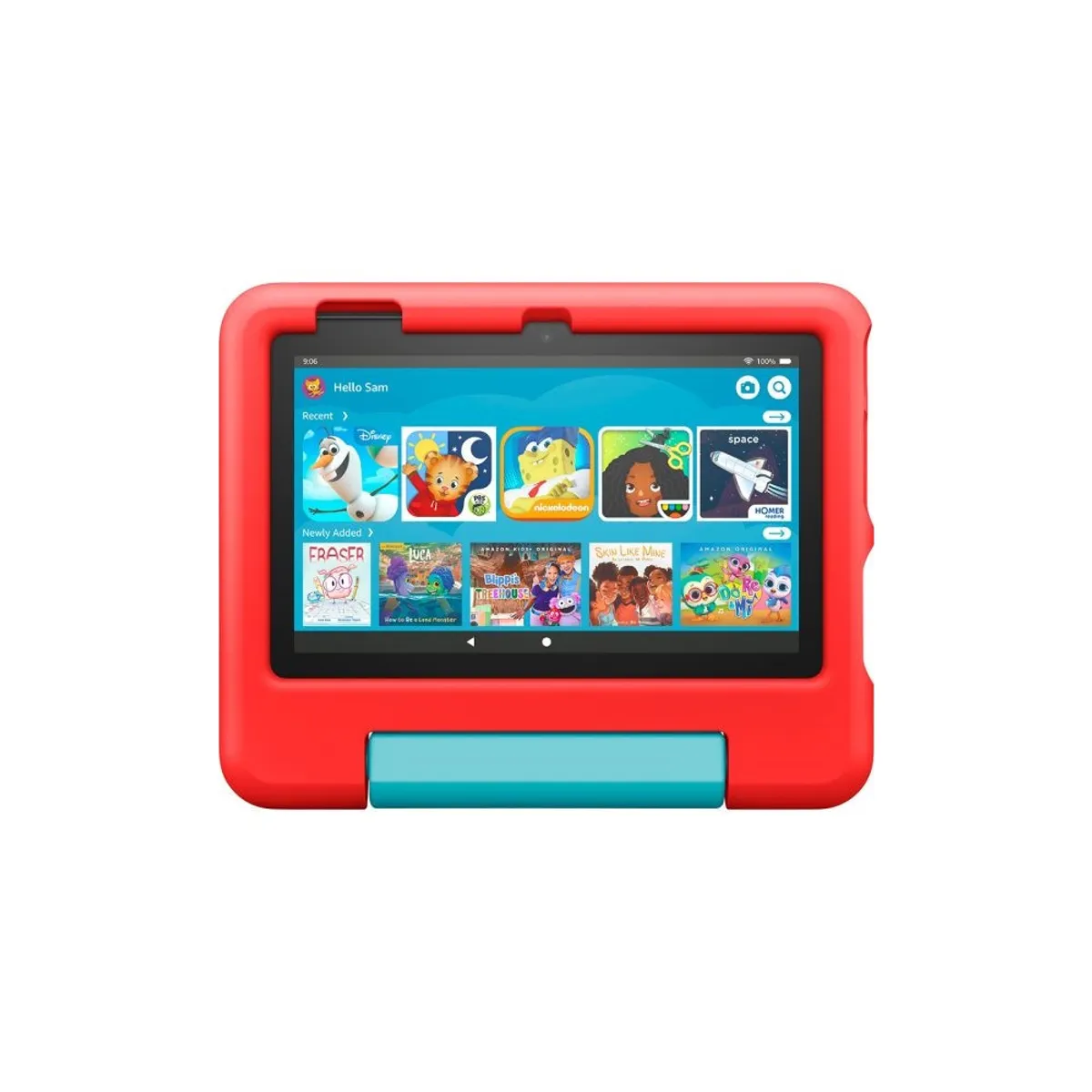 AMAZON - Tablet Para Niños Amazon Fire 7 Kids 7″ 16GB Con Funda Protectora Rojo