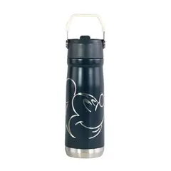 DISNEY - BOTELLA MANGO MICKEY MOUSE SILVER 650 ML COLLECTION