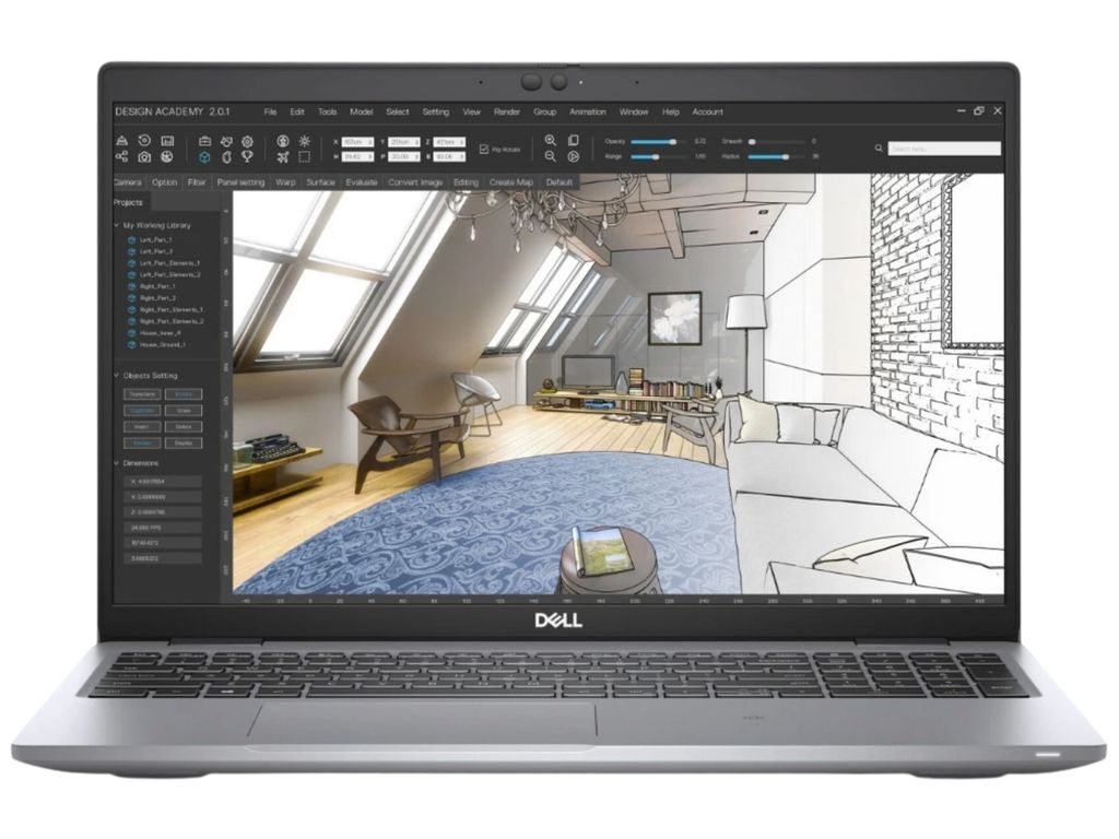 Precision 3560 Workstation 15.6" i7-1185G7 16GB 512GB SSD NVIDIA Quadro T500 Win11 Reacondicion