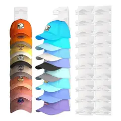 KUANGYE - 2 Piezas Gancho Organizador De Gorras, Colgador Gorras Pared