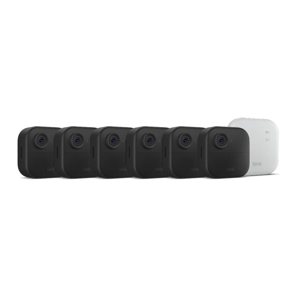 BLINK - Pack 6 Cámaras Seguridad Blink Outdoor 4 XR HD Con Modulo Sync Xr