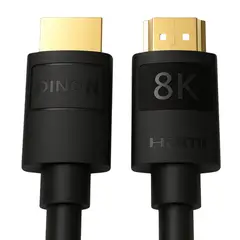 DINON - CABLE HDMI V2.1 8K60HZ 5M, 30AWG, GOLD PLATTED, MACHO-MACHO CERTIFICADO
