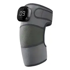 GENERICO - Rodillera Termica Calefaccion Vibracion Color Gris