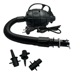 GENERICO - Inflador Compresor Air Track Eléctrico Portátil Negro