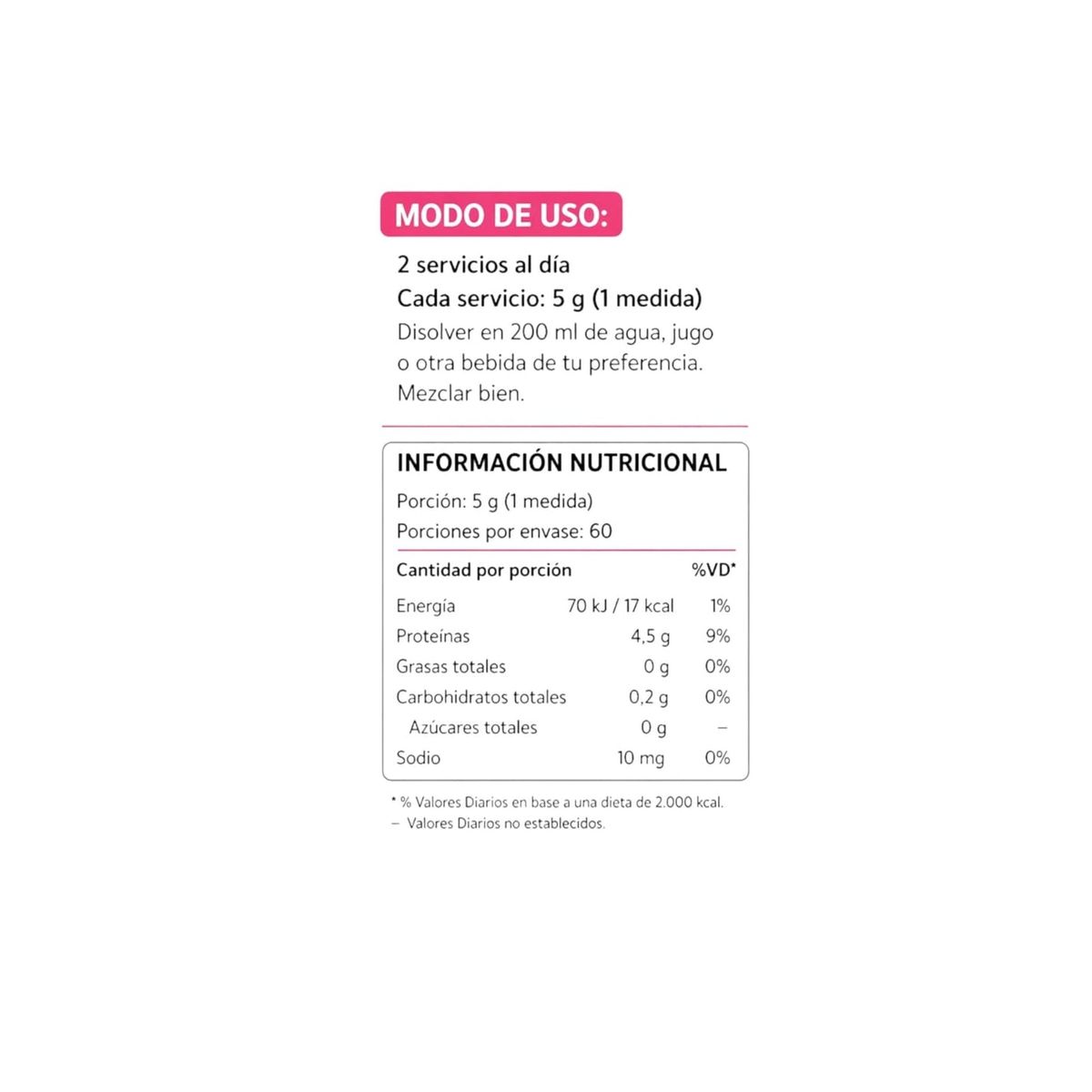 GENERICO - COLAGENO HIDROLIZADO TIPO 1 Y 3 SIN SABOR 300GR - PULSE NUTRITION