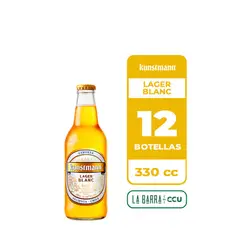 KUNSTMANN - 12x Cerveza Lager Blanc 4.5° Botella 330cc