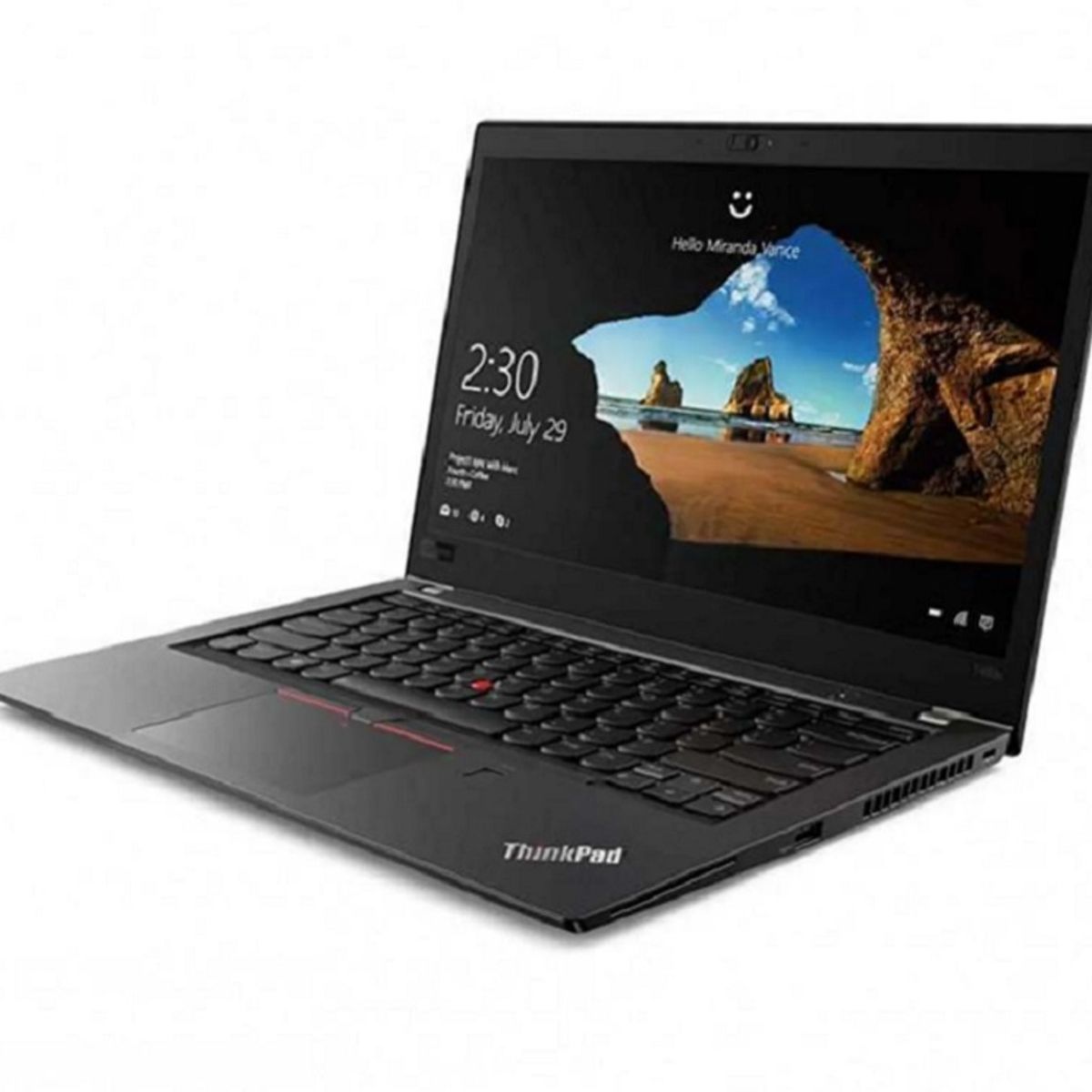 LENOVO - Notebook Lenovo T490 I7-8565 8Gb 250 SSD W11P (1USB MALO)