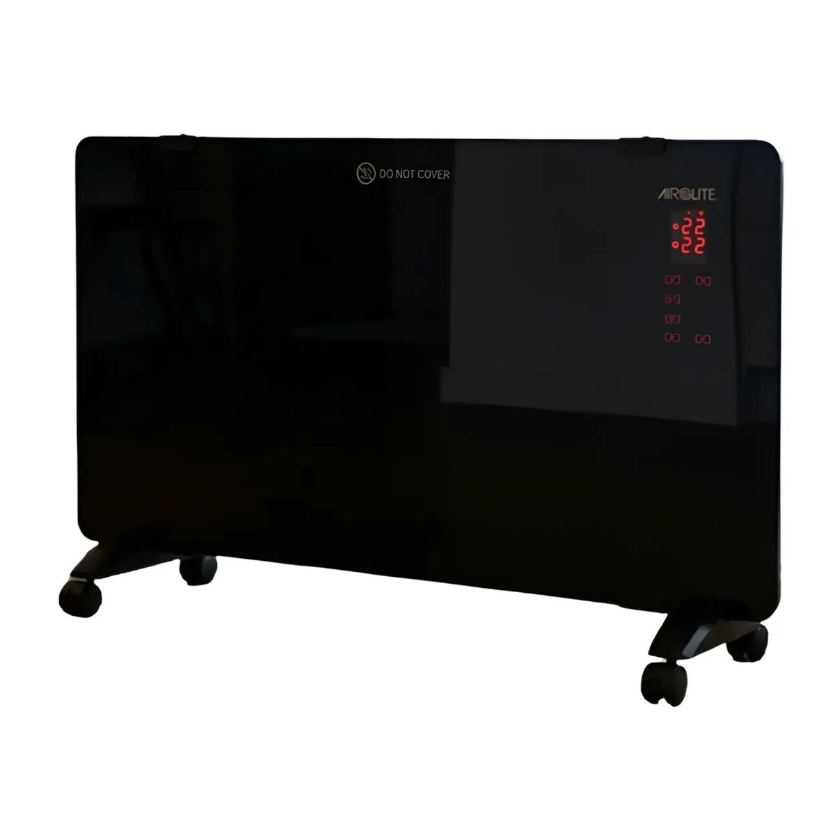 AIROLITE - Calefactor Convector Panel Airolite Co-rp 2000 Espejo Negro