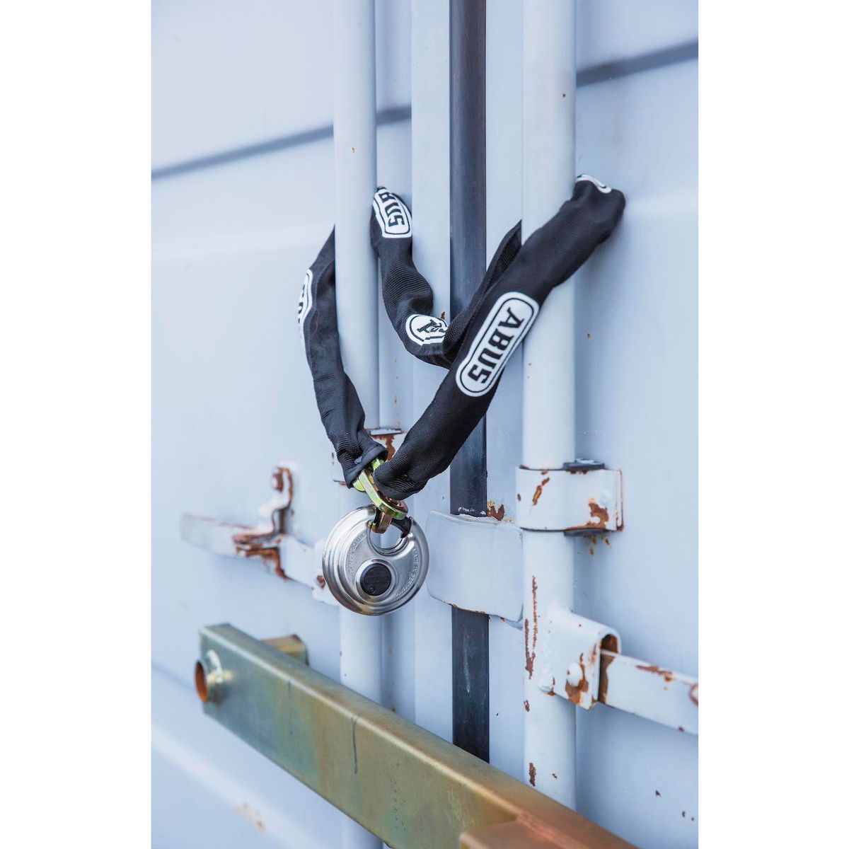 ABUS - Cadena Acero Serie 10KS 100cm Endurecido Alta Seguridad