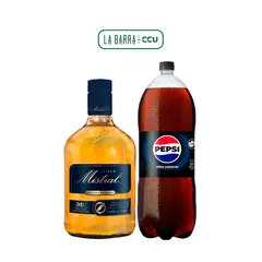 CCU - Pack Pisco Mistral 35° 1L + Pepsi Zero 3L