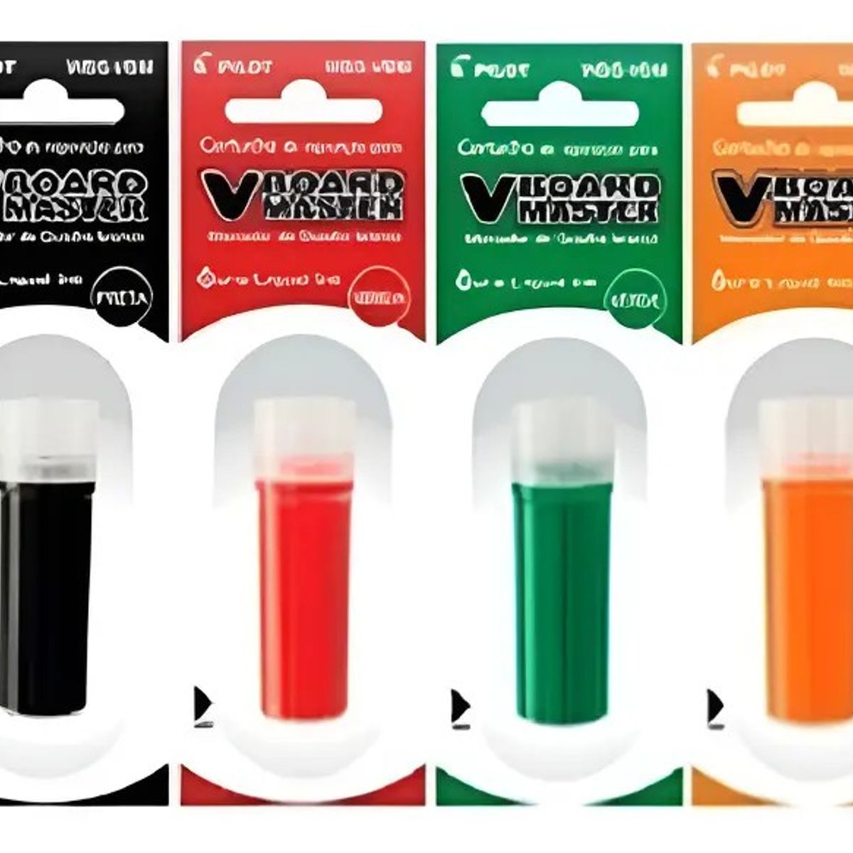 PILOT - Pack 6 Recargas Para Plumones De Pizarra Pilot Vboard