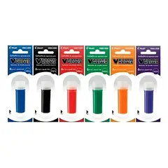 PILOT - Pack 6 Recargas Para Plumones De Pizarra Vboard