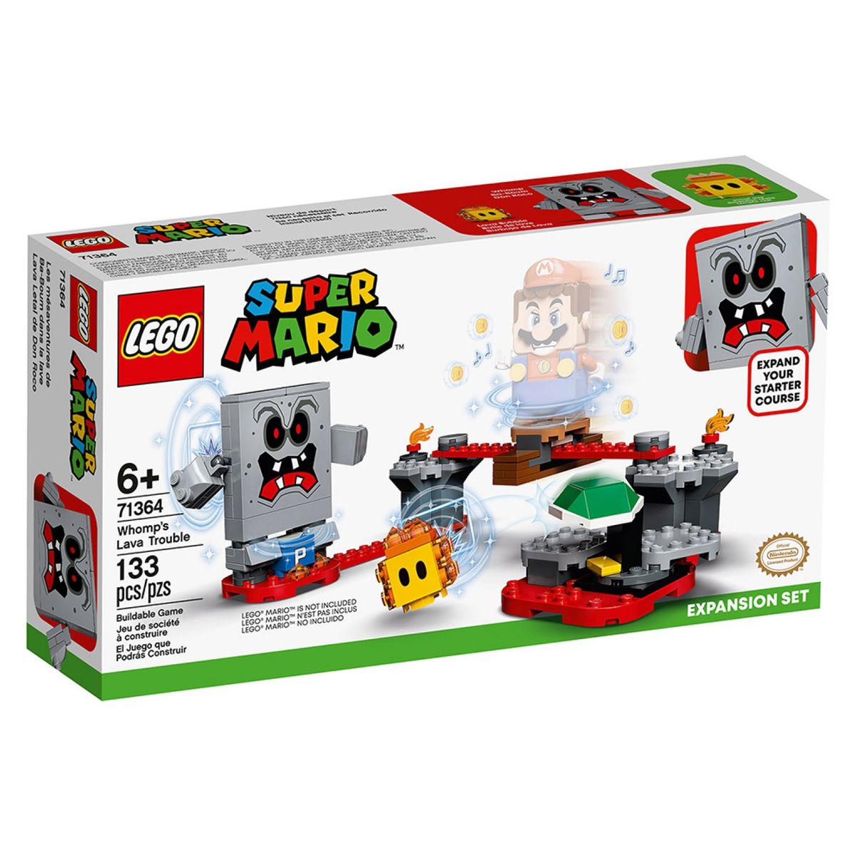 LEGO - Lego Super Mario Lava Letal De Roco 71364
