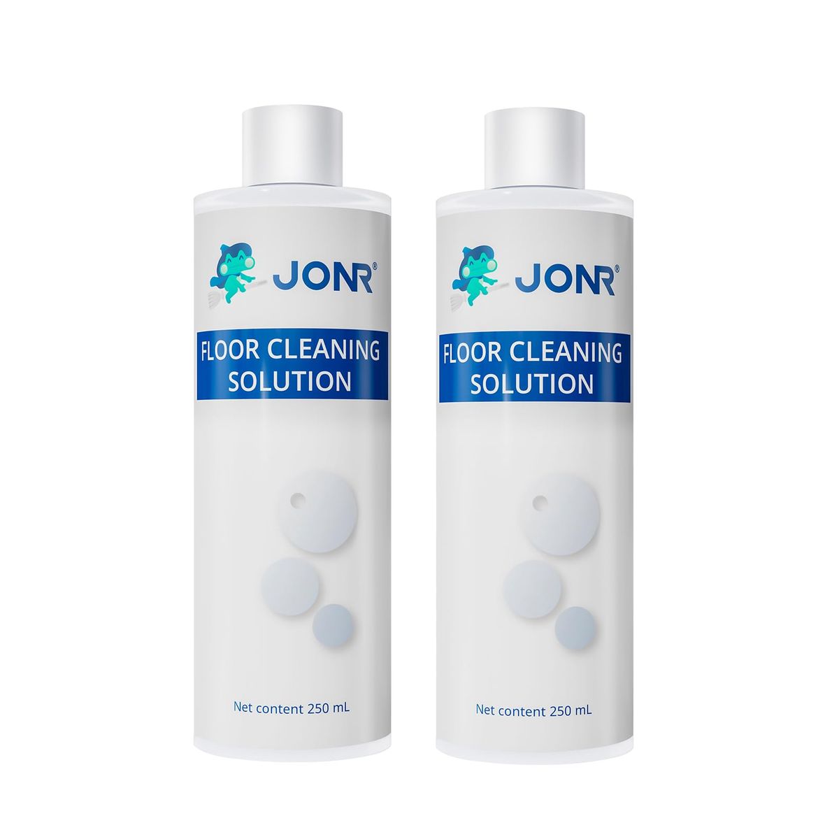 JONR - Solución de limpieza multisuperficie Jonr 250ml para aspiradora robot y trapeadora 2 unidades