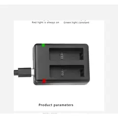 GENERICO - CARGADOR DUAL BATERÍA INSTA360 ACE PRO 1 ACE PRO 2