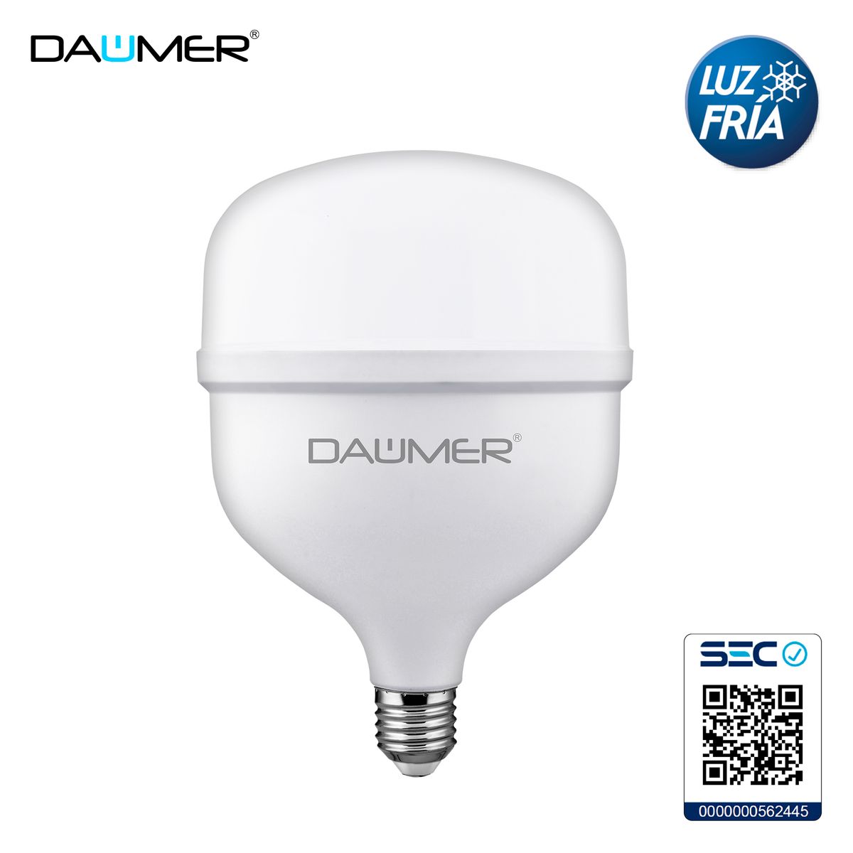 AMPOLLETA CAMPANA E27 50W FRIA DAUMER, marca DAUMER - Foto Principal