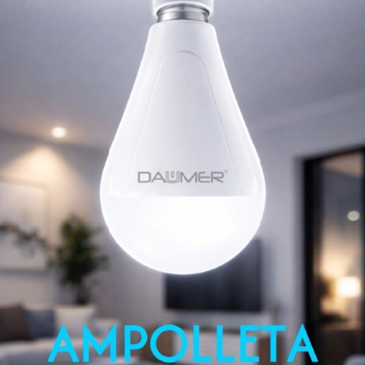 AMPOLLETA EMERGENCIA 11W E27 FRIA 1200mA DAUMER, marca DAUMER - Foto 2