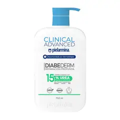 PIELARMINA - Crema Corporal Diabederm Reparación Profunda 15% Urea, 750 ML -