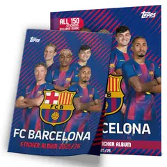 GENERICO - Álbum Fc Barcelona 20252026 Set Completo Topps