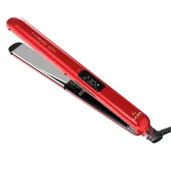 GA MA ITALY - Plancha Alisadora Gama Red Titanio Digital 4D Con Ozono