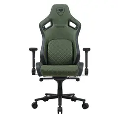 COUGAR - Silla Gamer - Defensor S Army Green F - máx 150 Kg