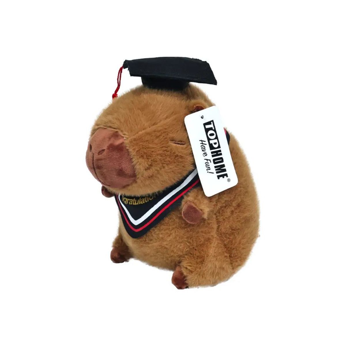 GENERICO - Peluche Capibara Graduación 23cm 
