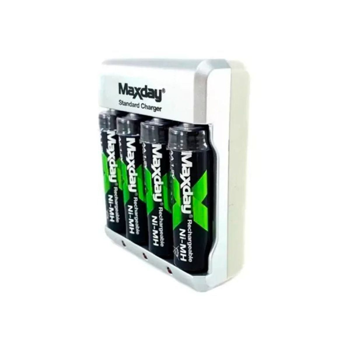GENERICO - Cargador De Bateria Pilas aa - Aaa - 9v Con 4 Baterias