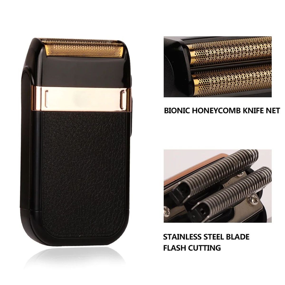 GENERICO - Afeitadora Recargable Usb Portatil Shaver Inalambrica