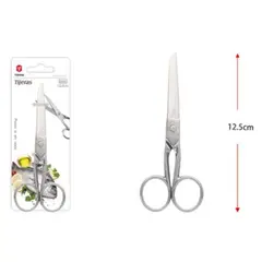 GENERICO - Tijeras De Cocina De Acero Inoxidable - 12.5cm, Diseño Clásico de Alta Resistencia