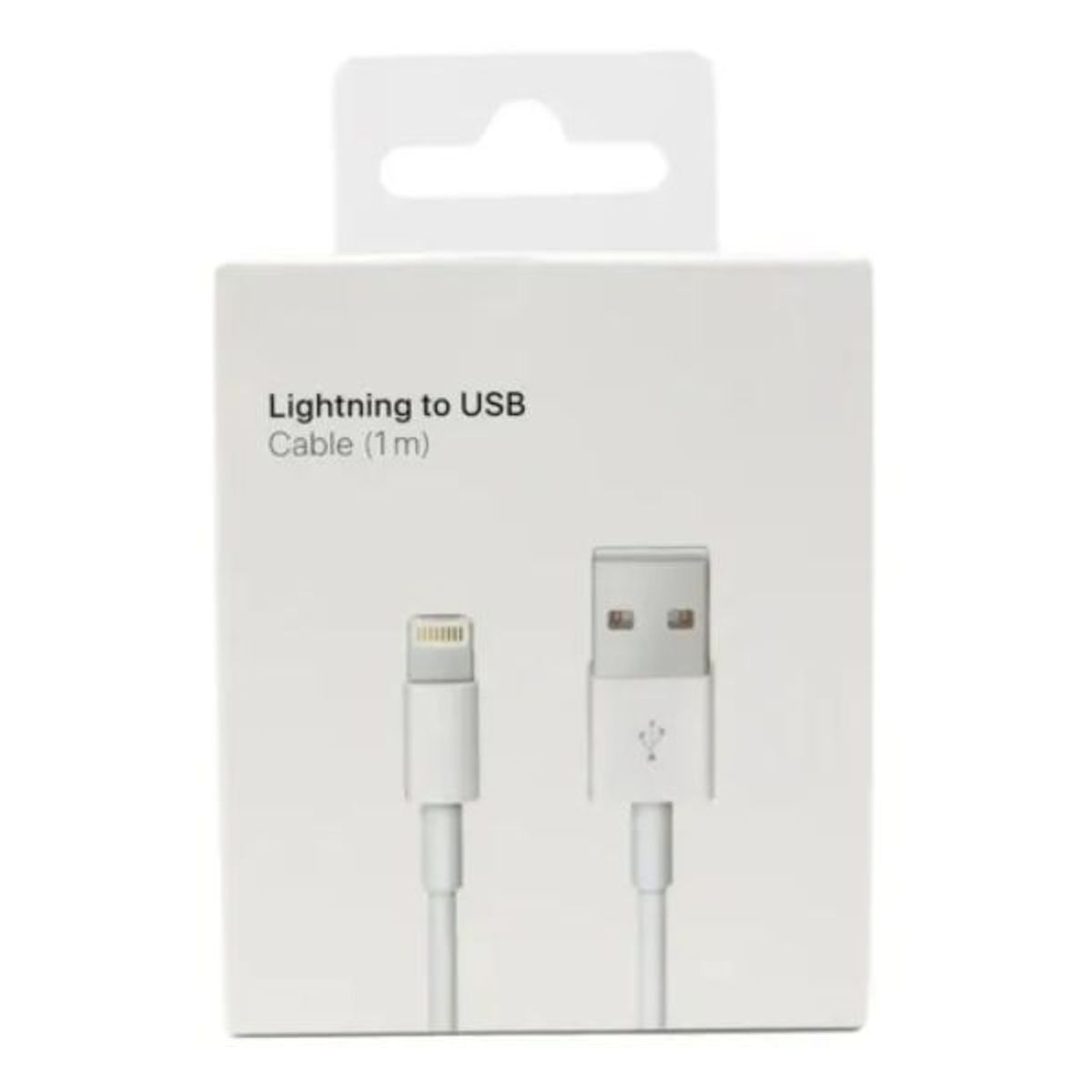 GENERICO - Cable Lightning Compatible Con iPhone Y Productos Apple 1m