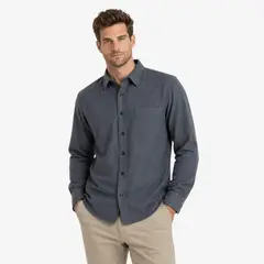 MOSS - Camisa Franela 100% algodón