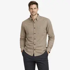 MOSS - Camisa Franela 100% algodón