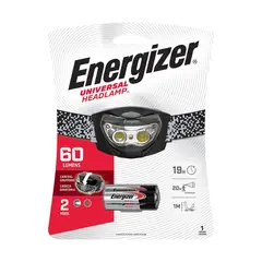 ENERGIZER - Linterna Manos Libres Universal 60 Lúmenes Incluye 3 pilas AAA
