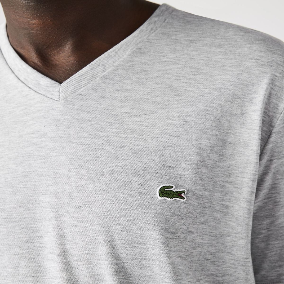 LACOSTE - Lacoste Polera Manga Corta Algodón Hombre