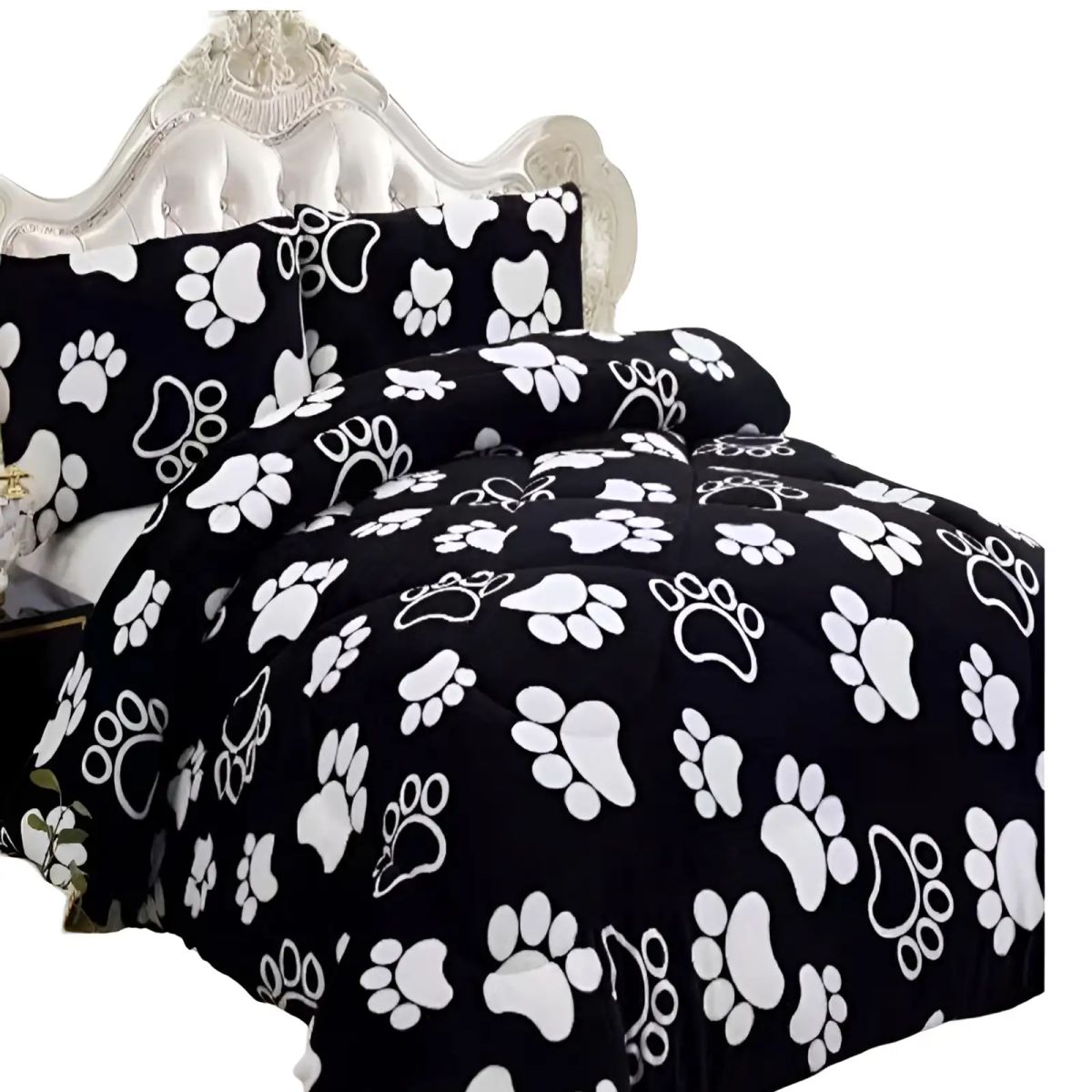 GENERICO - PLUMON CHIPORRO INVIERNO 2 PLAZAS 230CM X 250CM CON DISEÑO 18