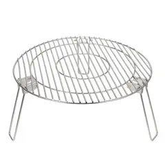 TERRA FORCE - Parrilla Plegable para Brasero Krets 50 cm