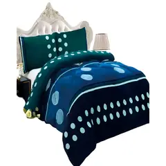 GENERICO - PLUMON CHIPORRO INVIERNO 2 PLAZAS 230CM X 250CM CON DISEÑO 22