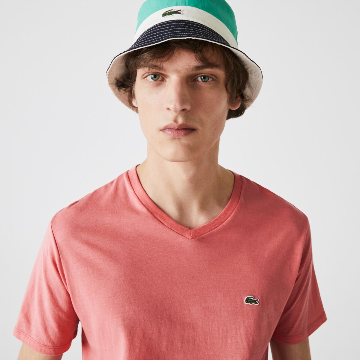 LACOSTE - Lacoste Polera Manga Corta Algodón Hombre