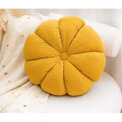 DECORACION CREATIVA - 1 Funda Calabaza Amarillo