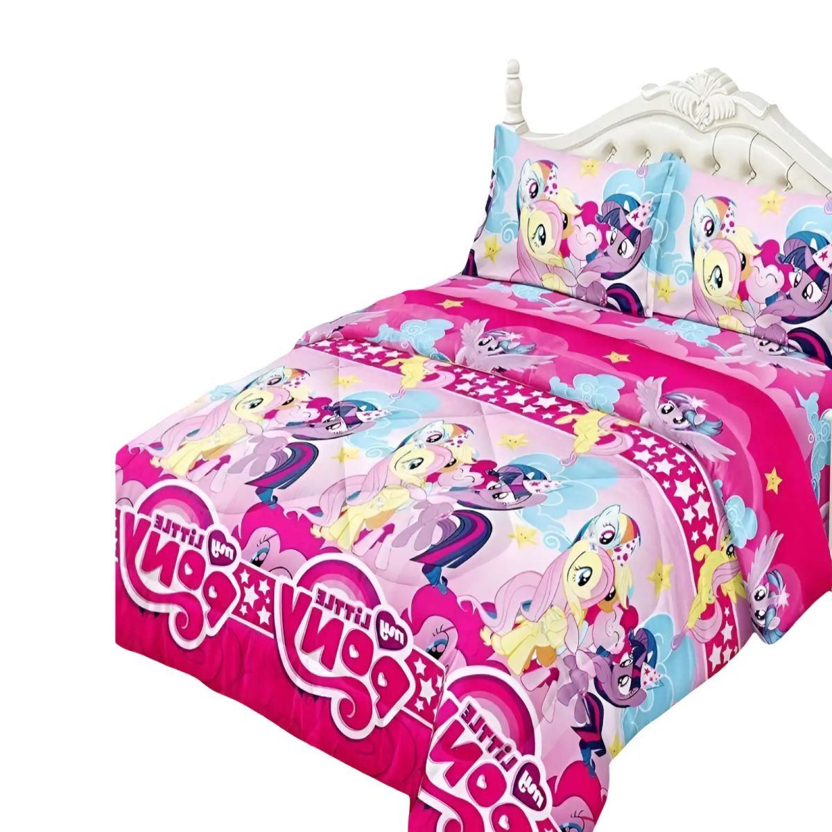 GENERICO - PLUMON CON CHIPORRO PREMIUM PLAZA Y  MEDIA 180X200 CM CON DISEÑOG 11