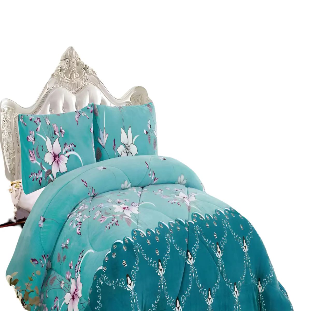 GENERICO - PLUMON CHIPORRO PREMIUM 2 PLAZAS 230CM X 250CM CON DISEÑO 21