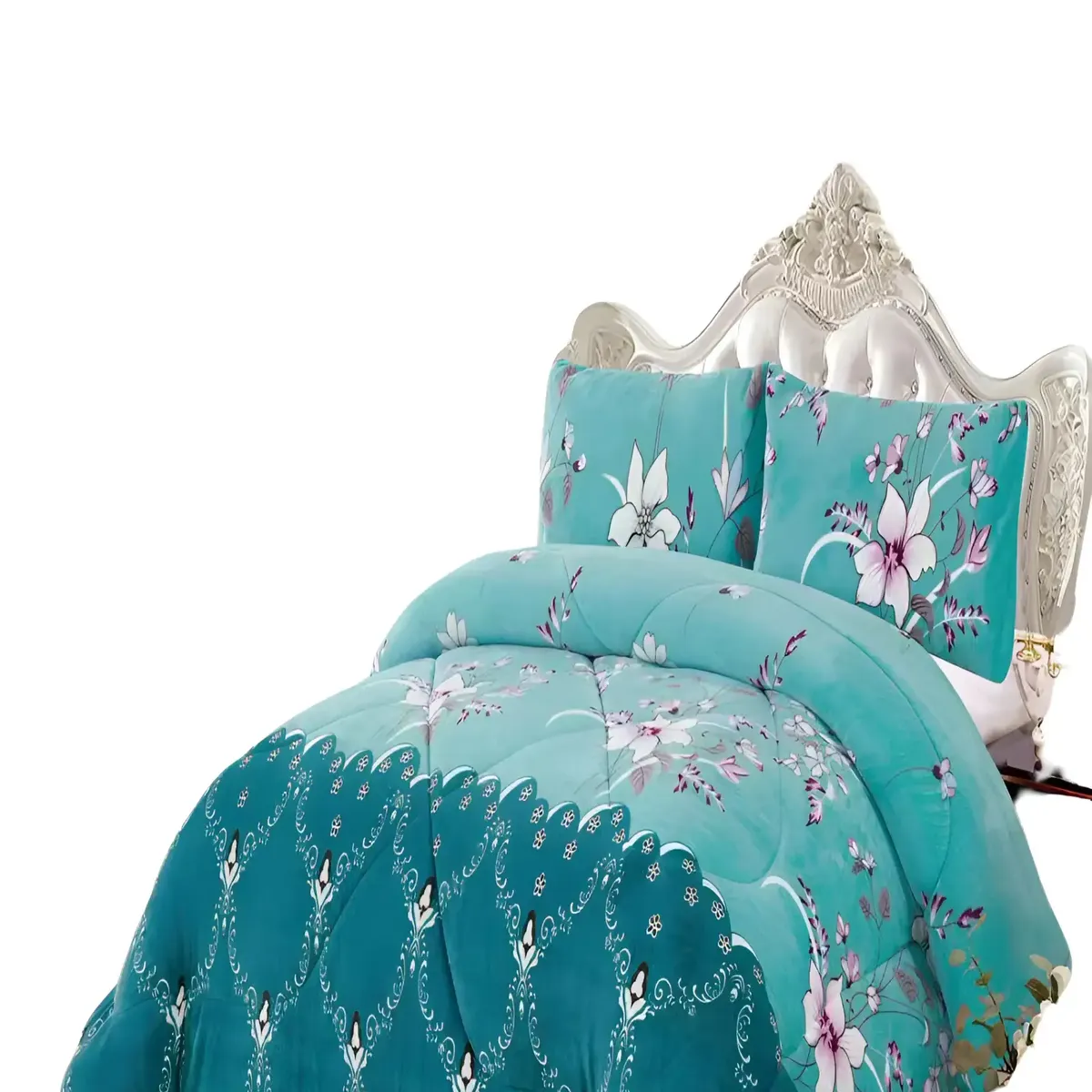 GENERICO - PLUMON CHIPORRO PREMIUM 2 PLAZAS 230CM X 250CM CON DISEÑO 21