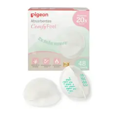 PIGEON - Protectores De Lactancia Comfy Feel Aloe Vera + Suave