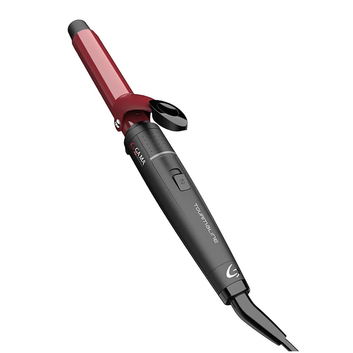 GAMA - Ondulador Rizadora de barril con pinza Tourmaline 33mm Gama